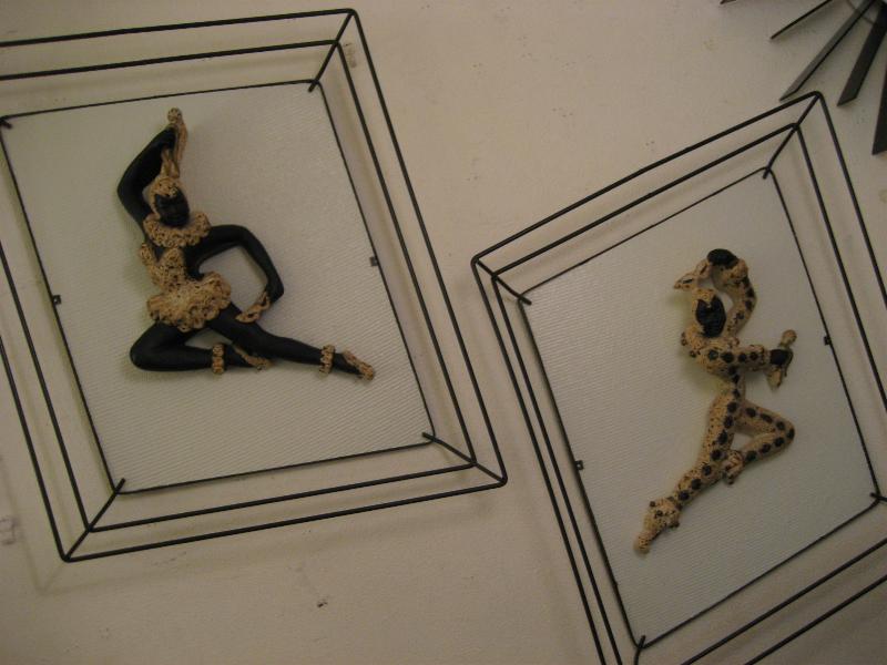 50's ビンテージ ダンサー壁掛 ハーレクイ